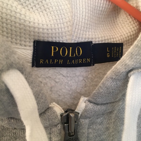 Ralph Laure Hoodie Fleece Sweater- Large - Picture 3 of 3